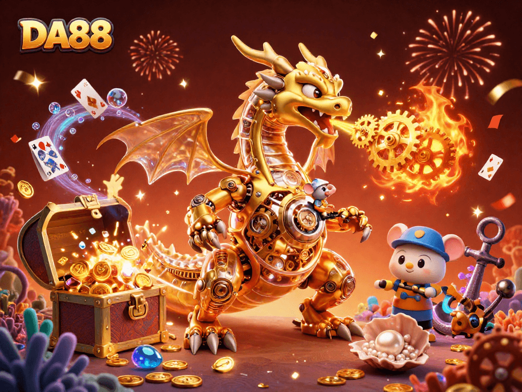 Experience thrilling gameplay at DA88 with dynamic casino elements and stunning 3D visuals.