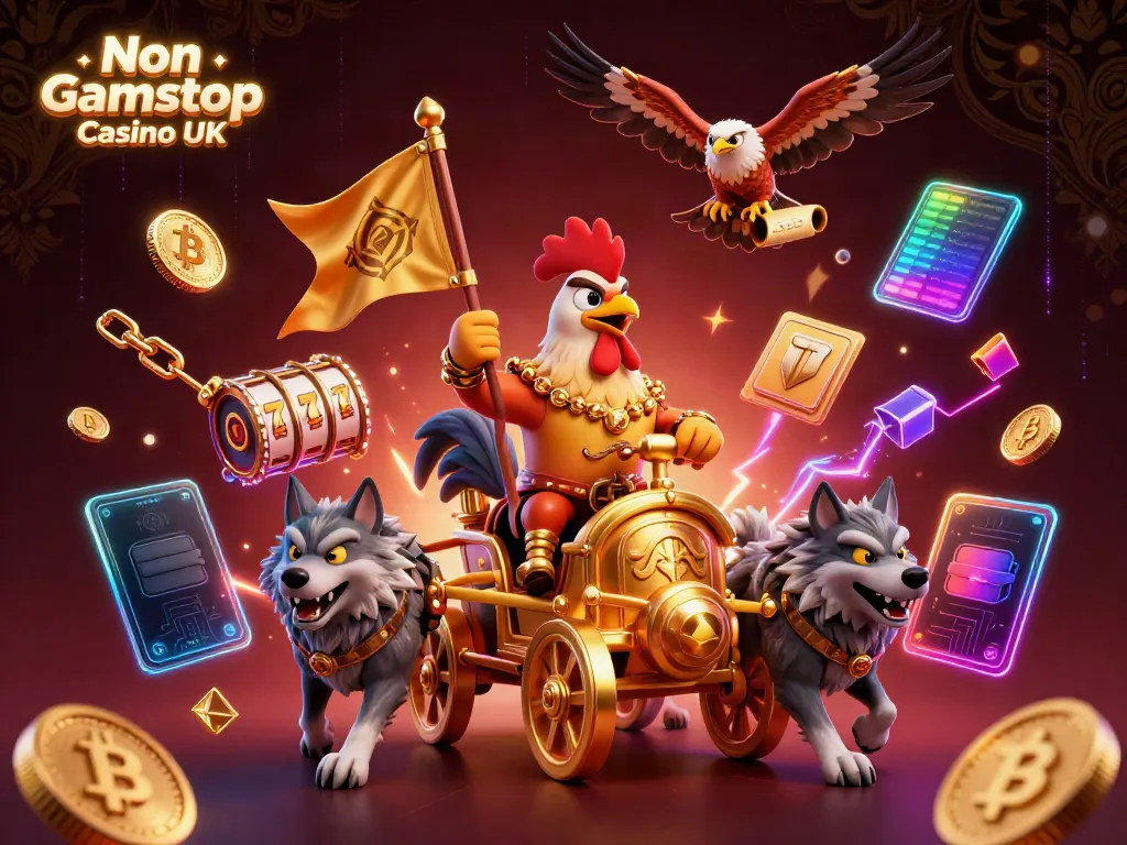 Experience the thrilling action at Non Gamstop Casino UK with captivating 3D elements and characters.