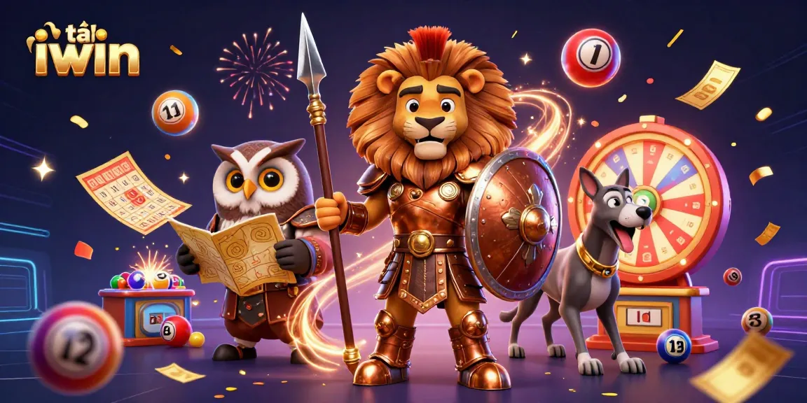 Engage with exciting luck in tải iwin, featuring vibrant gambling characters and dynamic game elements.