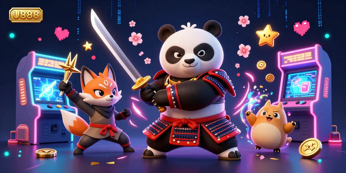 Experience thrilling adventures in U888 with playful characters and dynamic gaming elements.