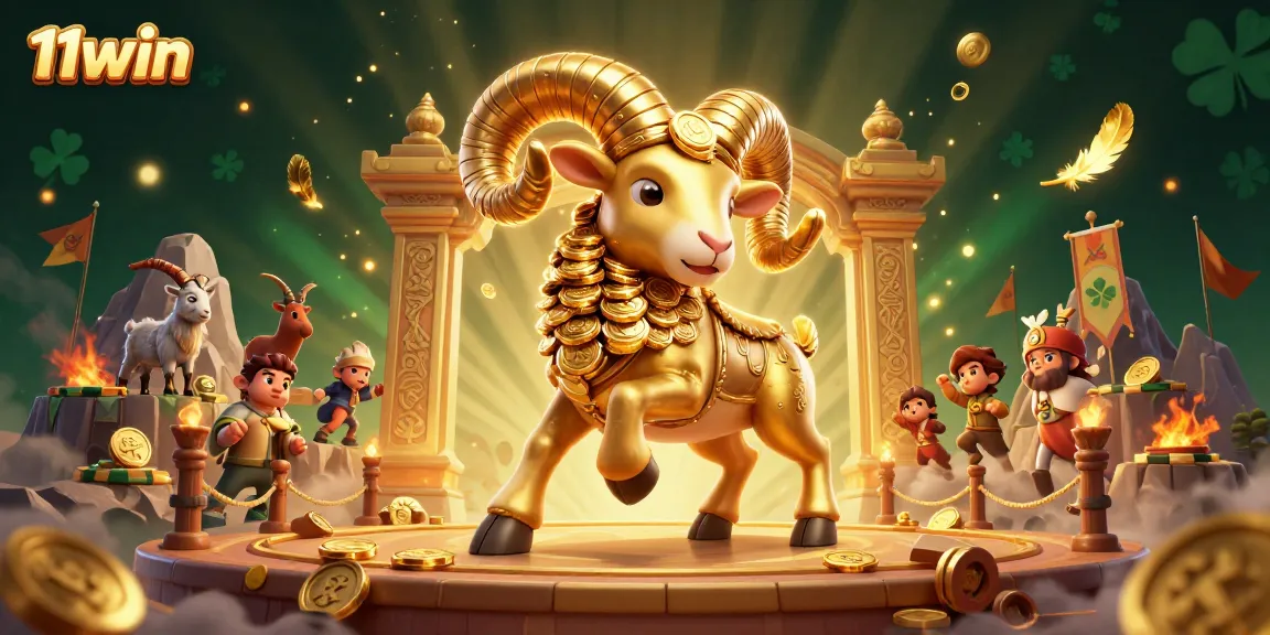Experience the thrill of gaming at 11win with vibrant casino elements and dynamic characters.